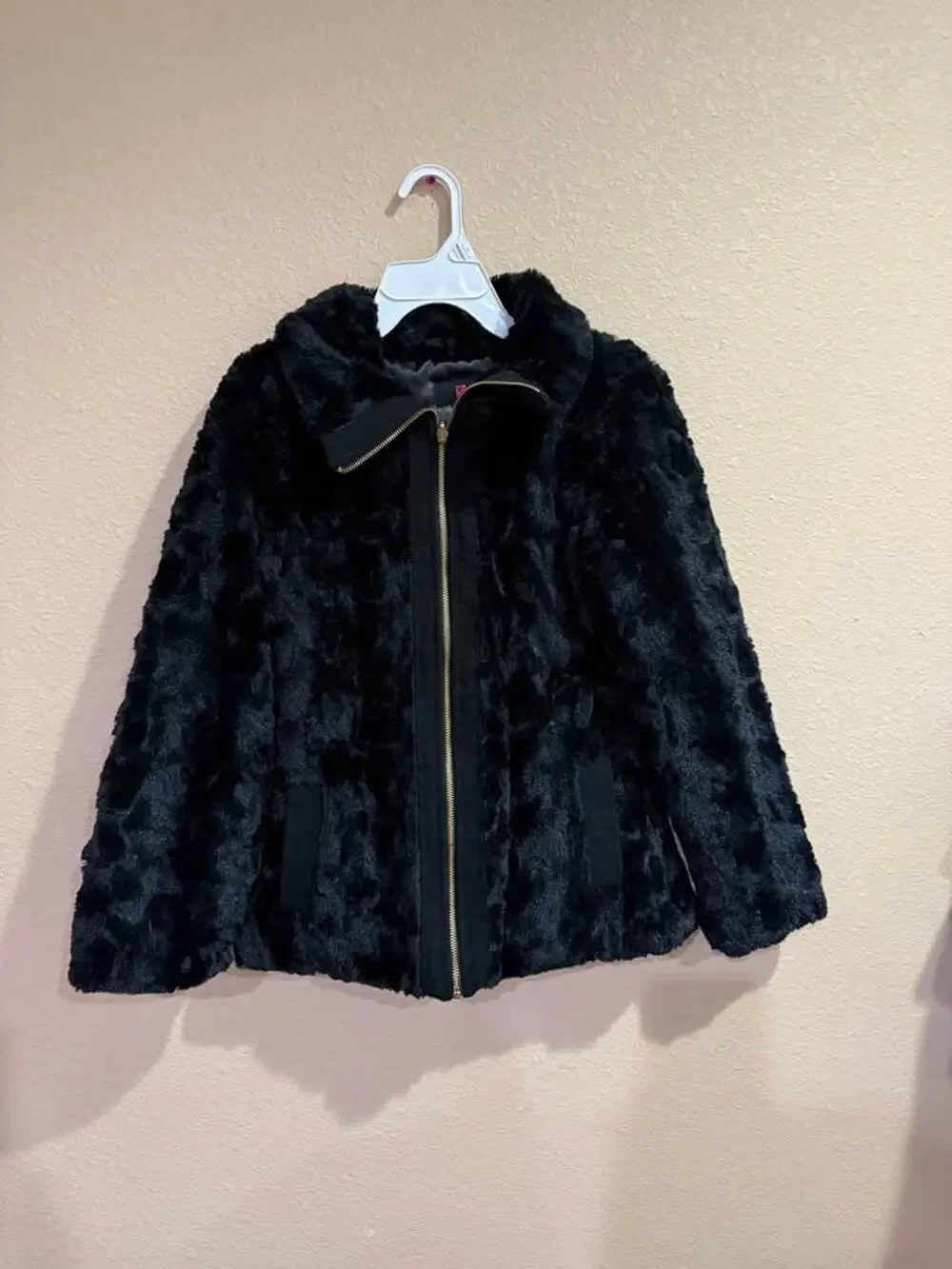 IZ Girl Faux Fur Jacket-10/12
